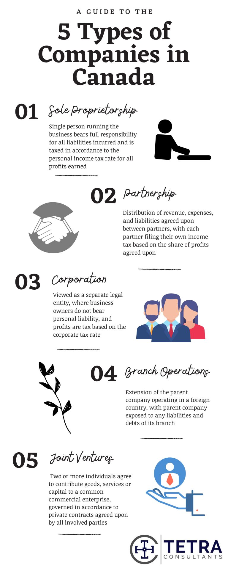Guide to the 5 Types of Companies in Canada