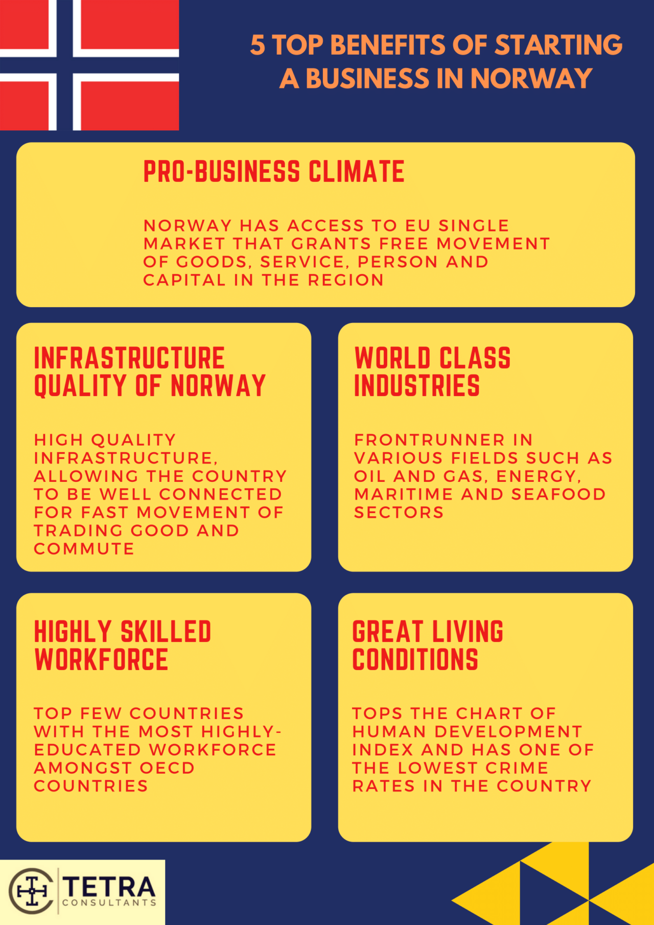 5 Top Benefits of Starting a Business in Norway