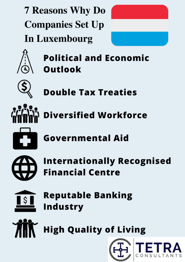 why do companies set up in luxembourg