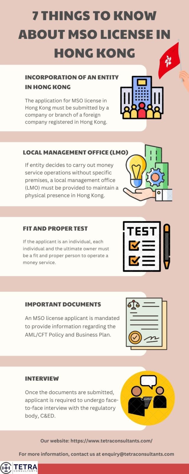 MSO license in Hong Kong